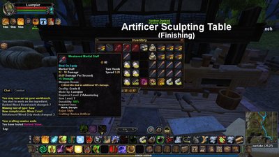 Weakened Wood Martial Staff B quality Kojan style.JPG